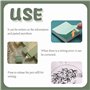 PLATEYTR Kit de Fournitures Scolaires Aesthetique Couleur Sticky Notes 480 Pièces Marque Page Adhesif Papeterie Maison, Scolaire
