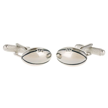 Onyx Art – Novelty Cufflinks In A Presentation Box – Ballon de rugby – CK70 by Onyx Art
