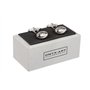 Onyx Art – Novelty Cufflinks In A Presentation Box – Ballon de rugby – CK70 by Onyx Art
