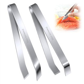 2 Pieces Pince Arrete Poisson Désarêter Pincette pour Poisson Pince à Desareter Poisson Pince Poisson Inoxydable Plat et Incliné