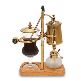 Loohacp Siphon Balance Machine à café avec siphon