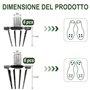 YOYEAH Lot de 14 crampons en aluminium pour chaussures de football Nike - 11 mm/13 mm - Avec clé - Crampons de rechange pour Nik