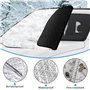 Bâche Pare Brise Protection Magnétique Couverture Repliable pour Plupart des VéHicules Univ