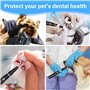 Kit de Nettoyage des Dents de Chien, Tartre Dentaire Nettoyage, Soins Dentaires pour Animaux de Compagnie, Brosses à Dents pour 