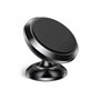 ehomiiii Support magnétique de téléphone portable réglable à 360° pour voiture - Montage sur tableau de bord - Compatible avec l