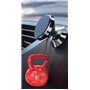 ehomiiii Support magnétique de téléphone portable réglable à 360° pour voiture - Montage sur tableau de bord - Compatible avec l