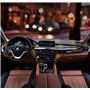 ehomiiii Support magnétique de téléphone portable réglable à 360° pour voiture - Montage sur tableau de bord - Compatible avec l