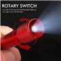 BLUESEABUY 14 Pièces Mini Lampe de Poche portable Mini Lampe Torche LED avec Porte-Clés pour ExtéRieur Randonnée Camping Voyage 