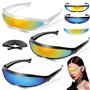 Weploda 3 Pièces Lunette Futuriste