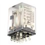 Relais Electromagnétique BEMM4C à 14 Broches 5A 6VDC / 12VDC / 110VDC Relais de Puissance Intermédiaire (12VDC)
