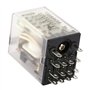 Relais Electromagnétique BEMM4C à 14 Broches 5A 6VDC / 12VDC / 110VDC Relais de Puissance Intermédiaire (12VDC)