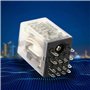 Relais Electromagnétique BEMM4C à 14 Broches 5A 6VDC / 12VDC / 110VDC Relais de Puissance Intermédiaire (12VDC)
