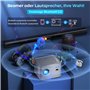 Vidéoprojecteur 4K Natif 1080P FHD, 【Mise au point automatique/correction trapézoïdale/zoom】 25000L WiFi Bluetooth, Projecteur d