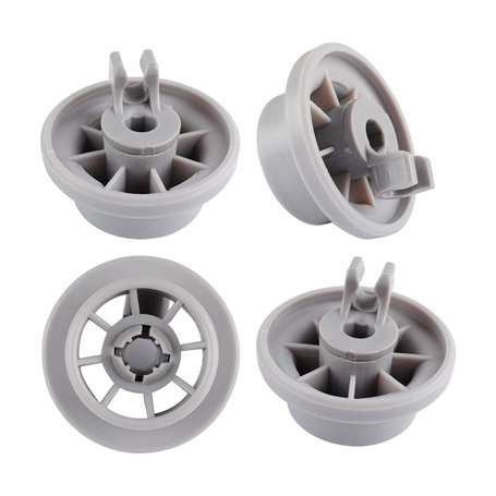 165314 Roulettes Lave Vaisselle pour Panier Inférieur Compatible avec Bosch Siemens Neff Lave Vaisselle Remplacez AP2802428 PS34