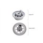 165314 Roulettes Lave Vaisselle pour Panier Inférieur Compatible avec Bosch Siemens Neff Lave Vaisselle Remplacez AP2802428 PS34