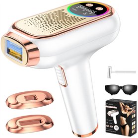 NIKYJM IPL Épilateur Lumière Pulsée avec 6.8cm² Gros Calibre