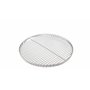 Grille de cuisson 50 cm acier inoxydable Barbecue pivotant trépied avec anneau 3 trous pour hacher en extérieur pour suspendre