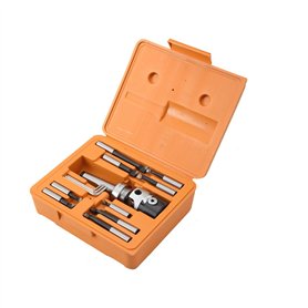 Cozyel Lot de 2 têtes de forage pour fraiseuse - En métal dur - MT3 M12 F1-12 - Tête de forage 50 mm avec 9 tiges de perçage de