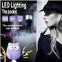 Lot de 4 alarmes de poche pour femmes : 130 dB d'autodéfense avec éclairage LED et porte-clés, alarme personnelle pour femmes, e