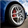 SPORWAY Kit d'Enjoliveurs pour Tesla Model 3 et Y - Accessoires avec Écrous de Roue et Logo Tesla - Compatible Model X et S