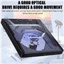 Aicharynic Multifonctionnel USB3.0 & Type-C Graveur CD/DVD: Lecteur DVD Externe 5-en-1, Transmission De Données Haute Vitesse, P