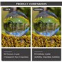 Boule en verre : boule de cristal K9 Boule transparente 80 mm Boule en verre Photographie Boule de cristal transparente avec bas