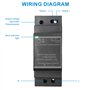 Bloc d'alimentation 24 V CC 30 W 1,5 A HDR-30-24 pour rail DIN transformateur 24 V pour appareils d'automatisation industrielle
