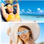 GOMETY Lot de 14 lunettes de soleil rectangulaires vintage des années 90 - Lunettes de soleil rétro tendance avec protection UV 