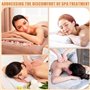 Coussin spa en silicone, coussin pour le visage, coussin en gel, tête de lit de massage, coussin pour le visage en gel pour tabl