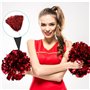 GBKDQQ Lot de 12 pompons de pom-pom girl - Convient pour les événements sportifs, les jeux de ballon, les danses, les fêtes de c