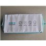 ChenTaid Lot de 100 lingettes jetables pour le visage - Lingettes humides et sèches - 100 % coton - Lingettes jetables pour le v