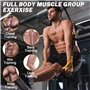 OKSTENCK Kit D'entraînement à Suspension, Entraînement De résistance pour Tout Le Corps pour Tous Les Niveaux, Utilisation en In