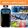 Benaewa Lot de 2 indicateurs de niveau de bouteille de gaz, outil magnétique pour bouteille de gaz pour caravane, camping-car, v