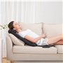 Snailax Siège Massant, Shiatsu Appareil de Massage du Dos Chauffant, Fauteuil de massage Relaxation Pétrissage Roulement pour Do