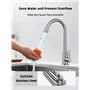 Bifordo Robinet d'eau froide uniquement SUS304 en acier inoxydable pour évier de cuisine