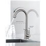 Bifordo Robinet d'eau froide uniquement SUS304 en acier inoxydable pour évier de cuisine