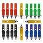 Senven 40pcs connecteur banane
