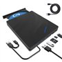 TOMVYTER 7 en 1 Portable Lecteur Blu-Ray Externe
