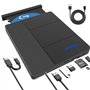 7 en 1 Lecteur Blu-Ray Externe ，Portable Blu Ray Externe Lecteur