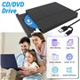 7 en 1 Lecteur Blu-Ray Externe ，Portable Blu Ray Externe Lecteur,USB3.0 Type -C ,Graveur CD Externe Portable avec Emplacement po