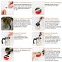 Kit de Fabrication de Bougies, DIY Bougies avec Cire de Soja, Kit complet pour la création de bougies à faire soit même pour des