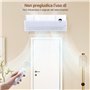 WUQNGI Déflecteur climatiseur universel, déflecteur d'air conditionné réglable portable, déflecteurs muraux pour maison/bureau, 