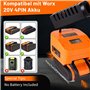 Fer à souder sans fil pour batterie Worx 20 V, chauffage rapide, station de soudage numérique LCD électrique avec ports de charg