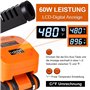 Fer à souder sans fil pour batterie Worx 20 V, chauffage rapide, station de soudage numérique LCD électrique avec ports de charg