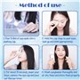 4 Pièces 8ml Lavage Oculaire Outil, Gobelet De Lavage Oculaires Réutilisable, Eye Care Solution Coupe De Lavage, Tasse De Lavage