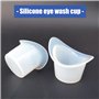 4 Pièces 8ml Lavage Oculaire Outil, Gobelet De Lavage Oculaires Réutilisable, Eye Care Solution Coupe De Lavage, Tasse De Lavage