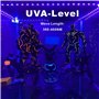 BAOMING UV Light LED Strip 3M USB Powered Black Light DC5V 12W Flexible Blacklight Strip Lights, Non Imperméable à l’eau, Décor 