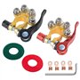 2 Pcs Connecteurs Borne de Batterie Cosses Batterie Positive Et Négative Pinces de Bornes de Batterie à DéGagement Rapide 12V Ba