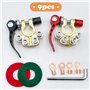2 Pcs Connecteurs Borne de Batterie Cosses Batterie Positive Et Négative Pinces de Bornes de Batterie à DéGagement Rapide 12V Ba