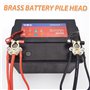 2 Pcs Connecteurs Borne de Batterie Cosses Batterie Positive Et Négative Pinces de Bornes de Batterie à DéGagement Rapide 12V Ba